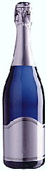 Blaue Flasche